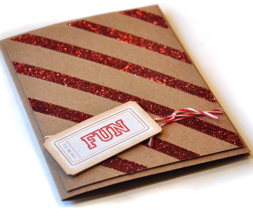 Beth Pingry Fun Stripes Card