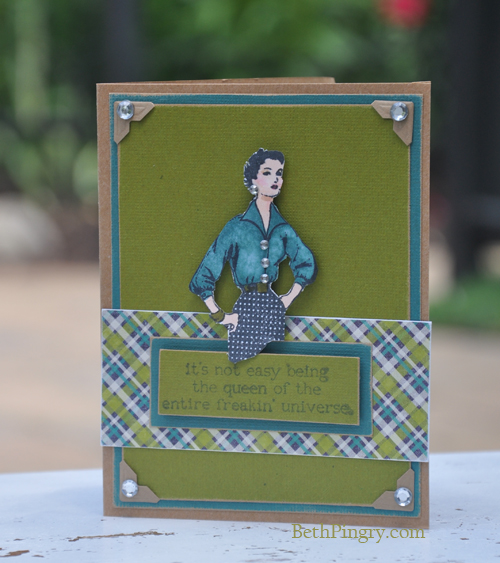 Beth Pingry Queen Card