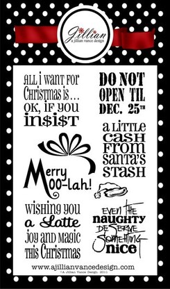 Merry Moolah A Jillian Vance Design stamps