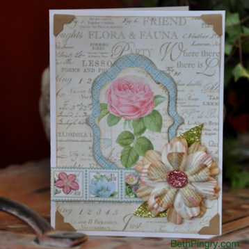 Layered Flower Card by Beth Pingry