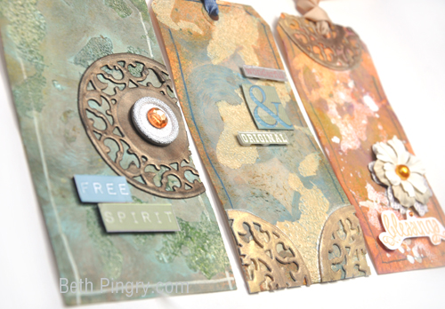 Beth Pingry - Artsy Tags Trio