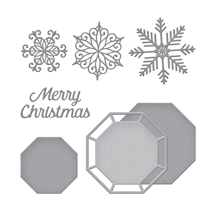 Amazing Paper Grace by Spellbinders S5-249 Snowflake Splendor dies